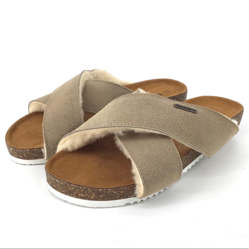 Bearpaw Britton Criss Cross Comfort Sandal NWT